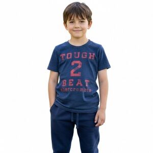Abercrombie Kids Tough To Beat Youth Boy’s Large Muscle Fit T-Shirt, Preloved